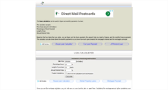 Desktop Screenshot of calculator-loan.info